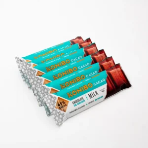 SIX PACK CHOCOLATE KONIBO CON LECHE 45% CACAO x 240 GR