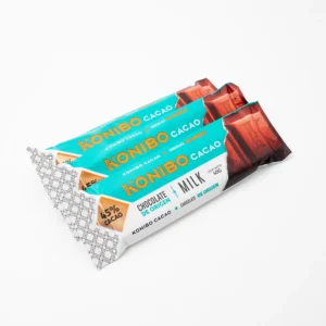 TRI PACK CHOCOLATE KONIBO CON LECHE 45% CACAO x 120 GR