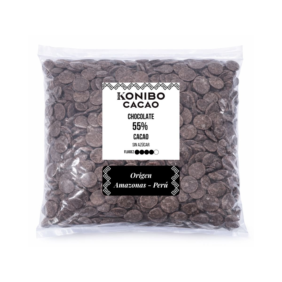 CHOCOLATE 55% CACAO S/A OBLEAS x 5 KG