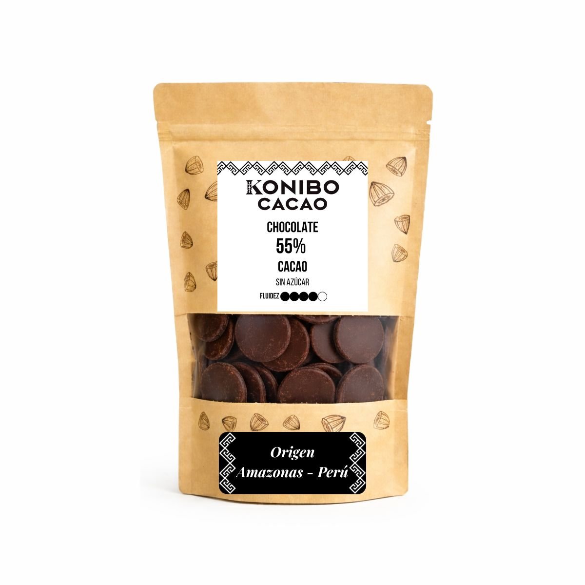 CHOCOLATE 55% CACAO S/A OBLEAS x 1KG