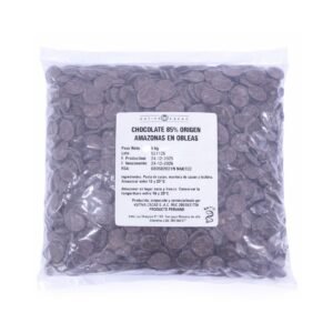 CHOCOLATE 85% CACAO C/A OBLEAS x 5KG
